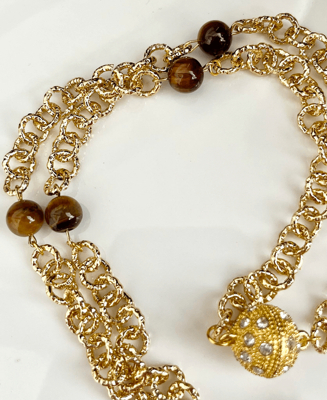 Collana Trinacria in ceramica