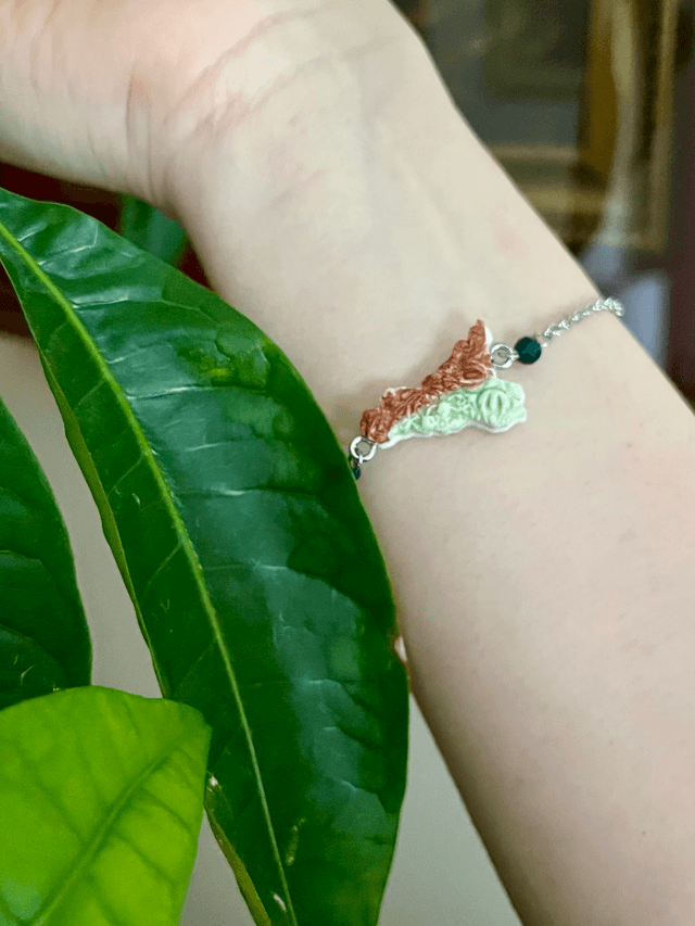 Bracciale Sicilia con Maioliche in rilievo