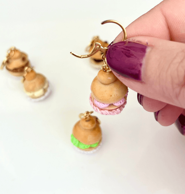 Orecchini Siciliani a Cerchio con Brioche gelato