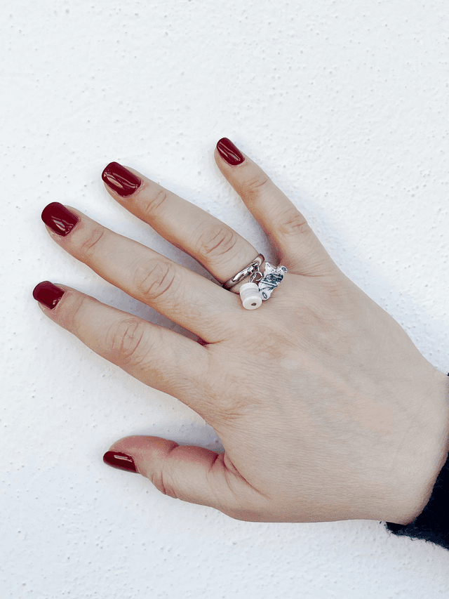 Anello Giugno Fatto a Mano Regolabile e Personalizzato per il Mese di Nascita